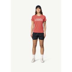 Ženska majica s kratkimi rokavi Devld Classic Triple Tee-Coral-XS