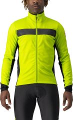 Kolesarska jakna Castelli Raddoppia 3-M_Castelli_Raddoppia3_Electric_lime_black-S