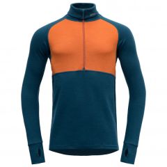 Termo puli Devold Expedition Zip Neck-M_devold_expedition-zip-neck-flame-flood-S