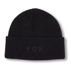 Otroška zimska kapa Fox Wordmark-FOX_WORDMARK_KIDS_BLACK