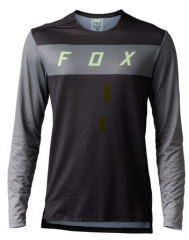 Moški kolesarska majica Fox Flexair Arcadia-M_Fox-FlexairLS-Blk-M
