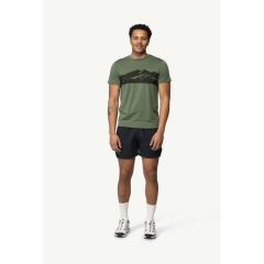 Majica s kratkimi rokavi Devold Classic View SS-Forest-S