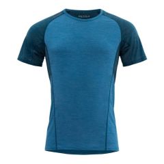 Moška aktivna majica Devold Running-Blue-XL