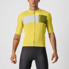 Kolesarski dres Castelli Prologo 7-Passion Fruit Ivory Avocado-S