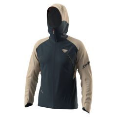 Moška pohodniška jakna Dynafit Transalper GTX-Rock Khaki-M