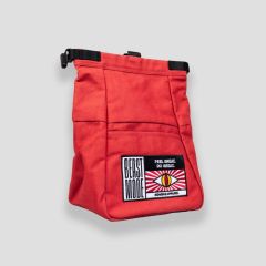 Vrečka za magnezij Rungne Beast Mode Chalk Bucket-Rungne-Beast_Mode_Chalk_Bag_Brick_Red