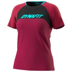 Ženska kolesarska majica Dynafit Ride S/S-Beet Red-S