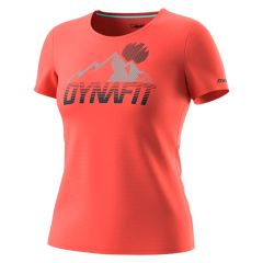 Ženska majica Dynafit Transalper Graphic-Hot Coral-M