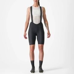 Ženske kolesarske hlače Castelli Espresso BIB-Black-XS